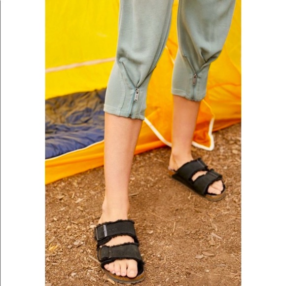 FP Movement Olive Harem Jumpsuit Jumper Romper Overalls - Picture 3 of 13